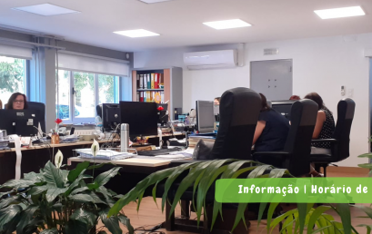 Informação | Horário de Atendimento dos Serviços Administrativos
