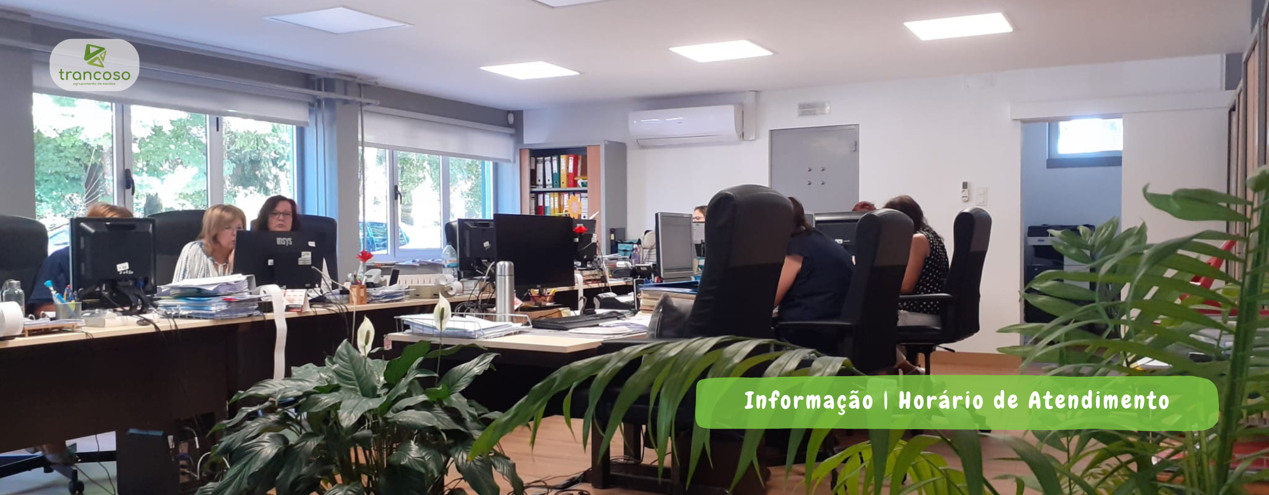 Informação | Horário de Atendimento dos Serviços Administrativos